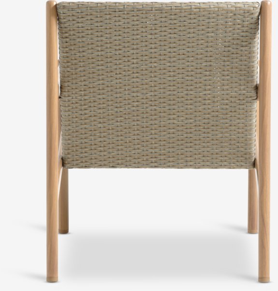 Fauteuil lounge ONSVED naturel