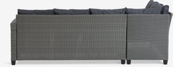 Lounge set ULLEHUSE 6-seater grey