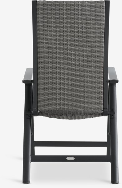 Silla reclinable UGLEV gris