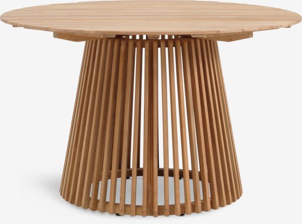 Garden table UDBYNEDER D120 teak