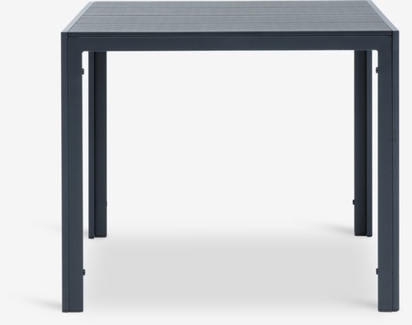 Table de jardin MADERUP l90xL90 noir