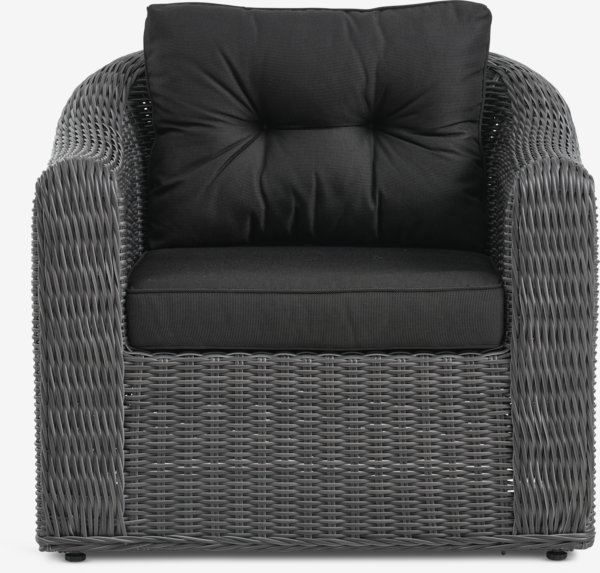 Fauteuil lounge TAMBOHUSE gris