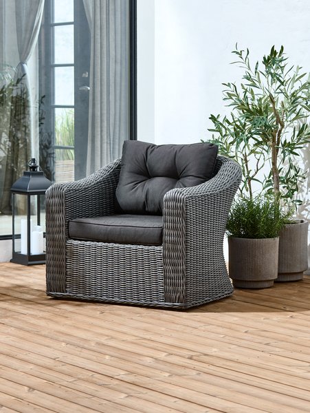 Fauteuil lounge TAMBOHUSE gris