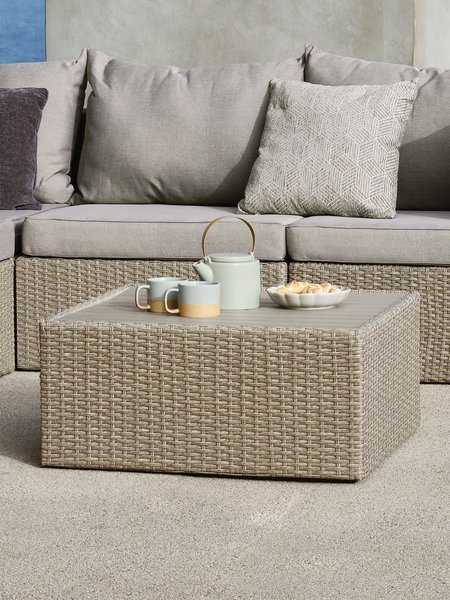 Lounge module RAVNDRUP tafel B70xL70 naturel