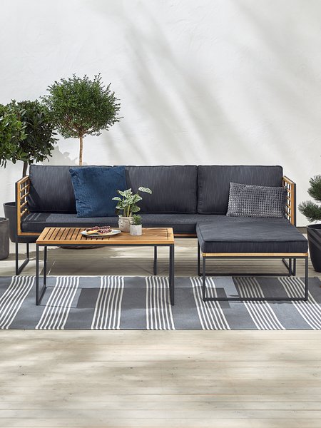 Комплект мебели UGILT с разширение 3 места тв.дървесина