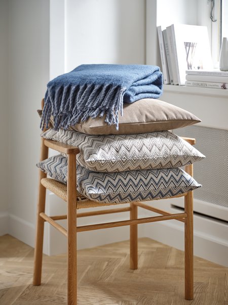 Koristetyynynpäällinen MARIGRAS 50x50 sininen/harmaa