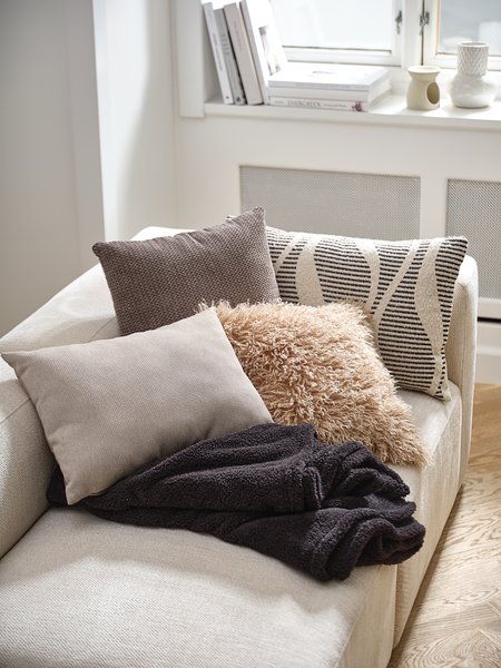 Cushion BERBERIS 40x60 black/beige