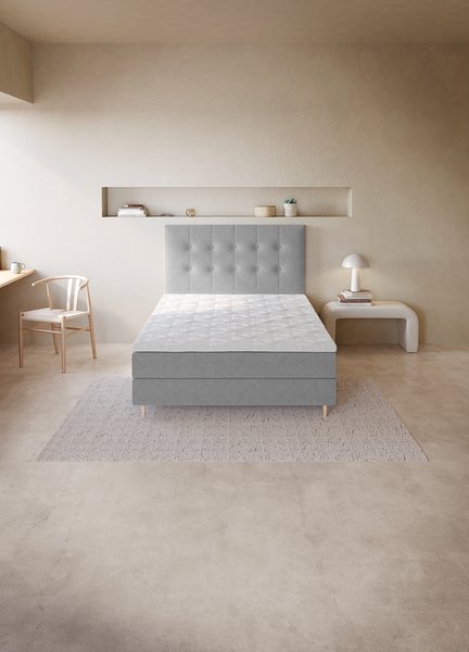 Sommier tapissier 140x200 GOLD C5 Gris-23 DREAMZONE