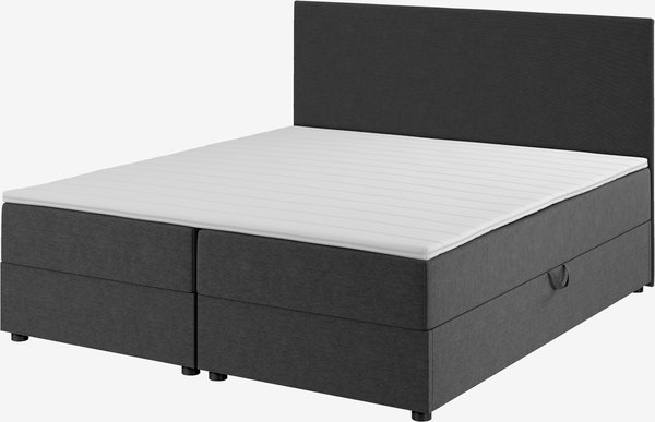 Tăblie pat 180x115 H10 PLAIN gri-40 DREAMZONE