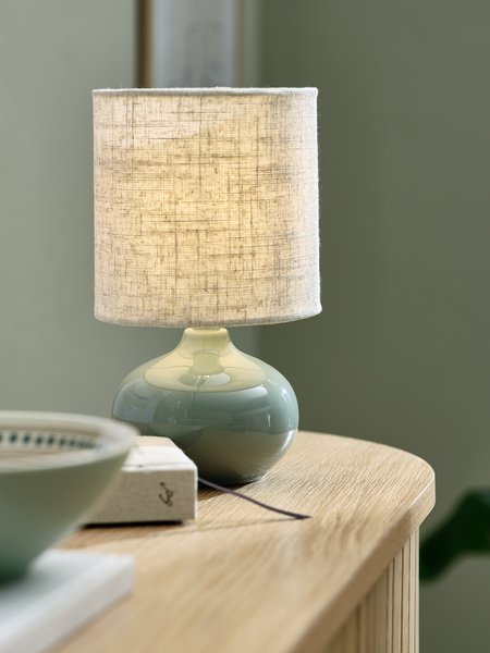 Table lamp EIVIN D15xH25cm porcelain