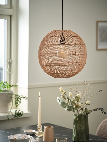 Lampadario HAAKON Ø35 cm rattan