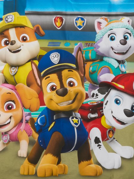 Completo copripiumino PAW PATROL 155x220 cm blu