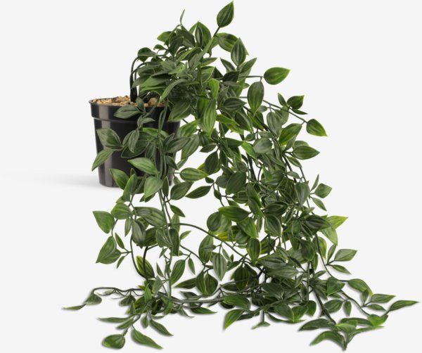 Kunstig plante OLIVER t/oppheng m/potte