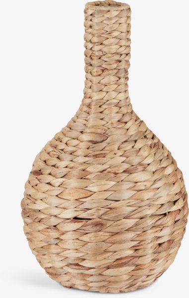 Vase BJERKE Ø25xH41cm naturel