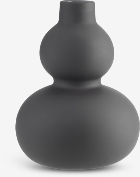 Váza ROBERT Ø11xV15 cm čierna