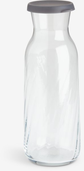 Karaffe FABIAN 1,2L transparent m/Deckel