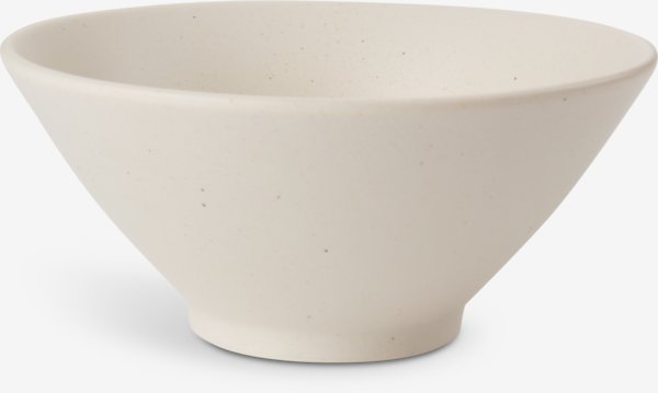 Skål KARSTEN Ø13xH6cm vit