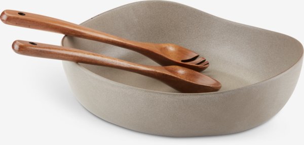 Posate per insalata KRESTIAN L30 cm legno