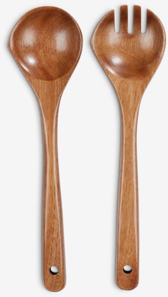 Salad servers KRESTIAN L30cm wood