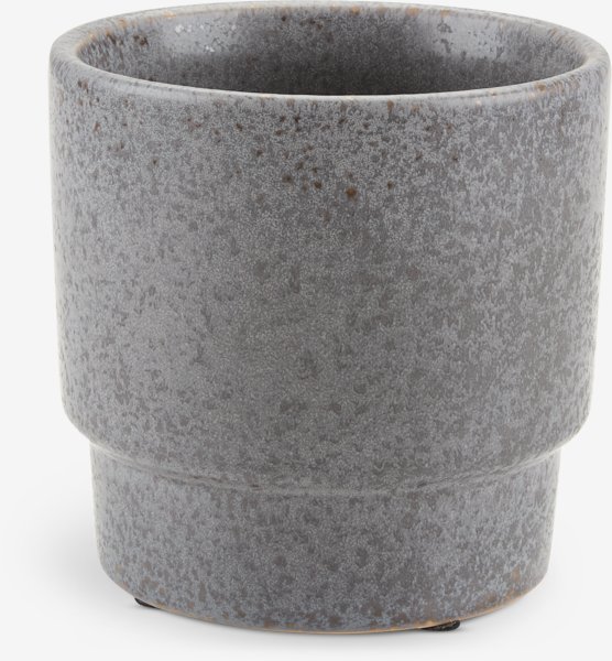 Vaso per piante THORFINN Ø13xH13 cm grigio