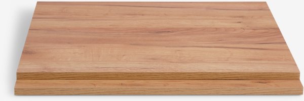 Tablettes pour LIMFJORDEN 3 portes 2pcs/pqt chêne naturel