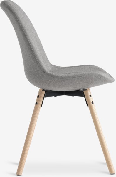 Dining chair KASTRUP sand/oak