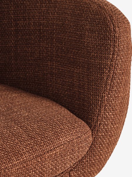 Matstol INGERSLEV terracotta/ekfärgad