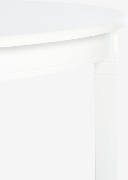 Jídelní stůl KIRKEBY Ø110 bílá
