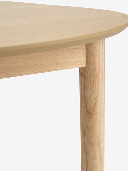 MARSTRAND L200/280 natural oak + 4 BREUM off-white