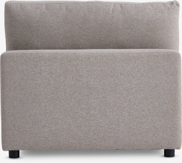 Sofa module LUNDBY centre sand fabric