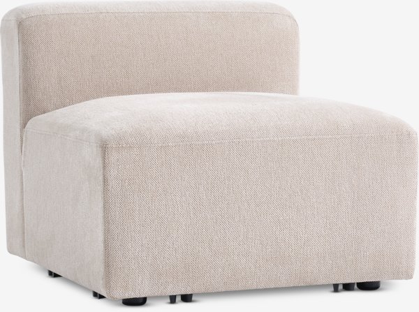 Sofa module SKEJBY centre sand fabric