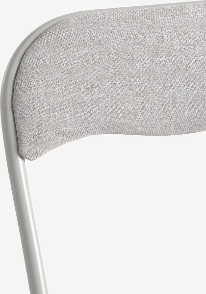 Folding chair VOEL light sand fabric