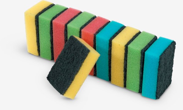 Cleaning sponge KALUKA pack of 10