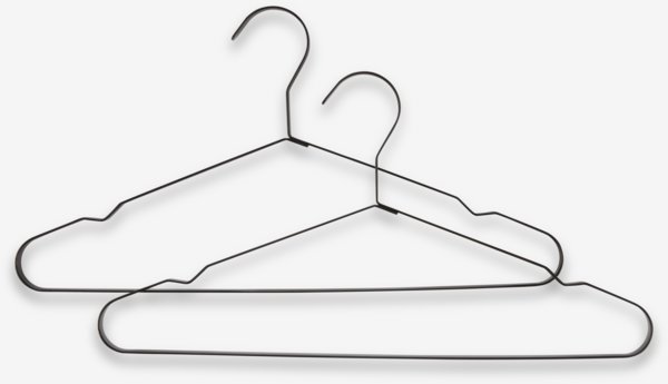 Hangers MATTIS L42cm pack of 2 metal