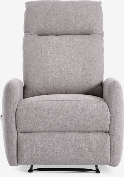 Fauteuil de massage VONSILD tissu gris clair