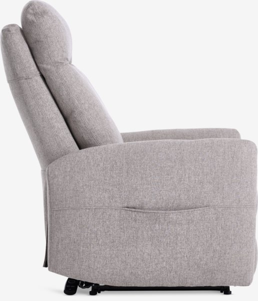 Fauteuil de massage VONSILD tissu gris clair