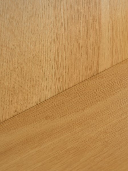 Wall shelf BORUM 4 shelves oak colour