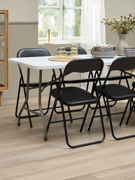Silla plegable VIUF negro