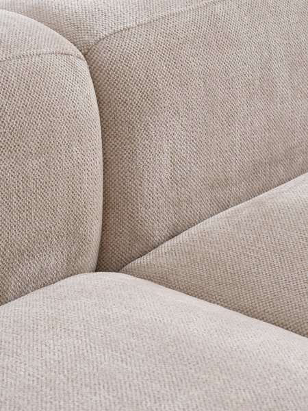 Modular sofa SKEJBY 3 seater sand fabric