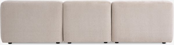 Modular sofa SKEJBY chaise longue sand fabric