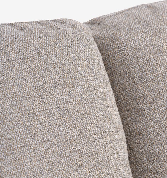 Modular sofa LUNDBY corner sand fabric