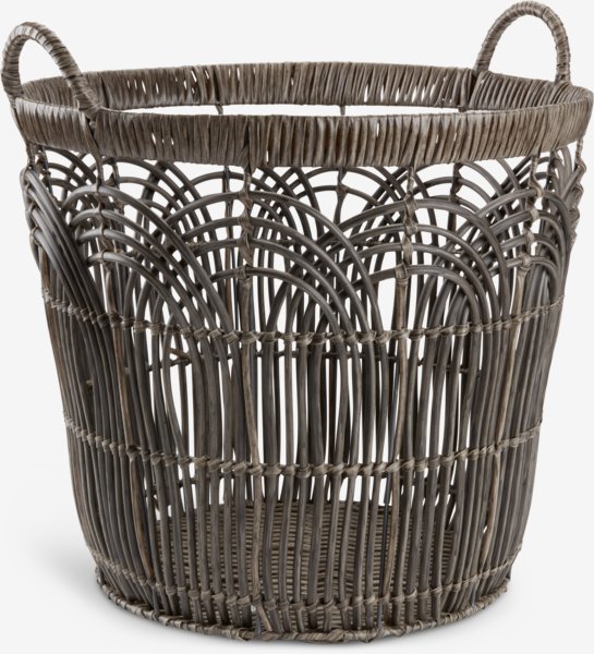 Basket STEINN D40xH41cm grey