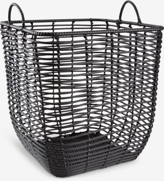 Basket BERGE W37xL37xH39cm black