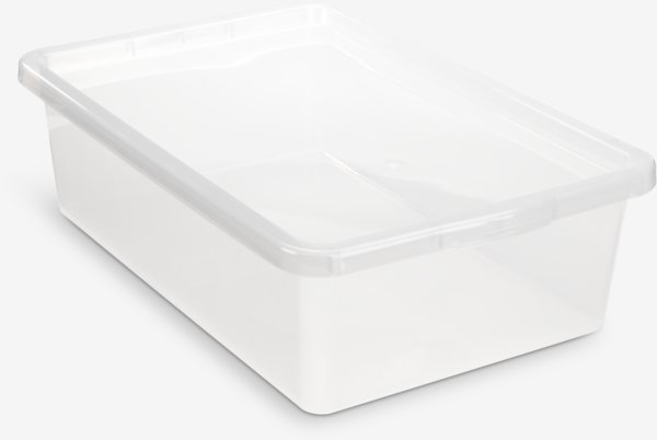 Yatak altı kutusu BASIC BOX 30L kapaklı