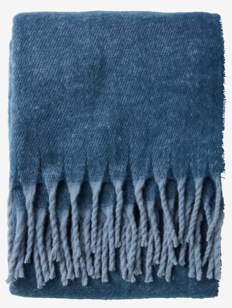 Throw TUSENFRYD 130x180 blue