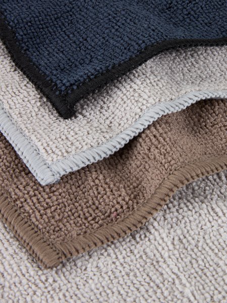 Polyte Microvezel Schoonmaakdoeken 36-Pack - Blauw, Groen, Geel - 40,6 X 40,6 Cm Premium