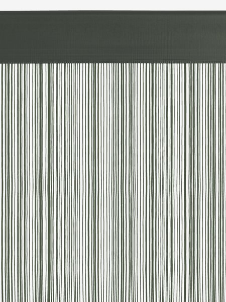 Provázková záclona YXLAN 1x90x245 olivová