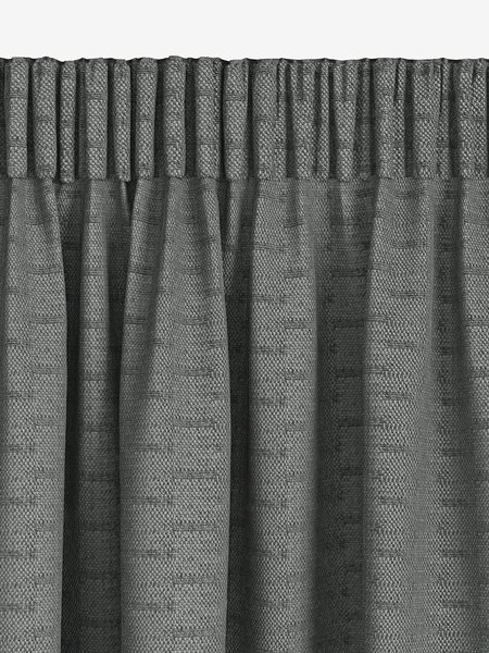 Rideau occultant VANNA 1x140x300 gris foncé