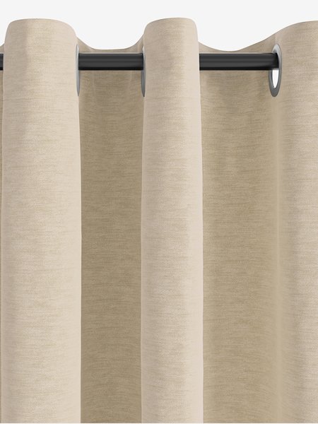 Curtain NESVATN 1x140x300 chenille sand