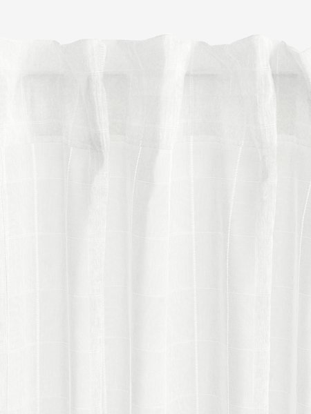 Függöny SOTRA 1x140x300 kockás fehér